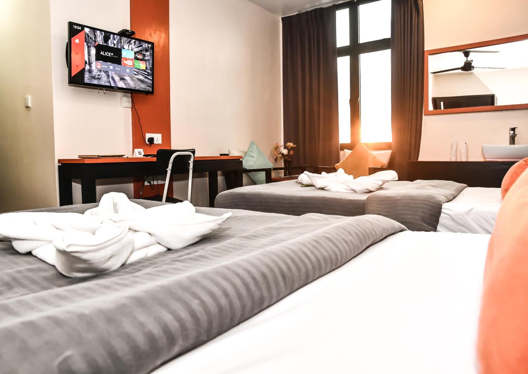 Deluxe Double or Twin Room Return Airport Transfer on Food & Beverage